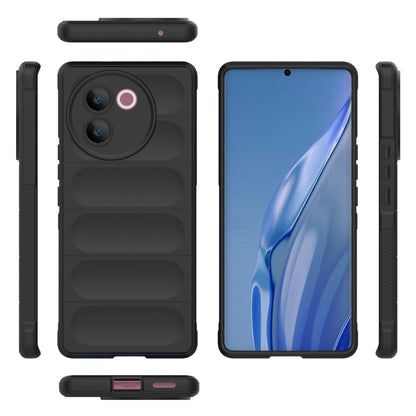 Magic Shield TPU + Flannel Phone Case, For vivo V30e 5G Global, For vivo iQOO Z9X 5G