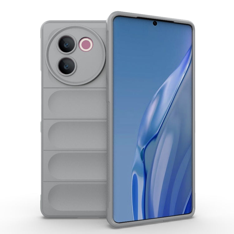 Magic Shield TPU + Flannel Phone Case, For vivo V30e 5G Global, For vivo iQOO Z9X 5G