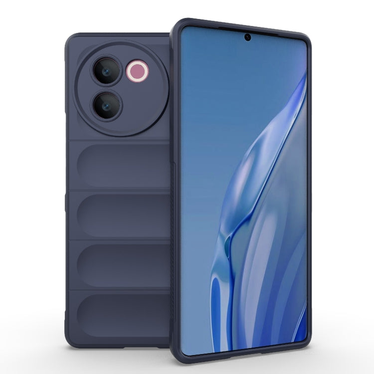 Magic Shield TPU + Flannel Phone Case, For vivo V30e 5G Global, For vivo iQOO Z9X 5G