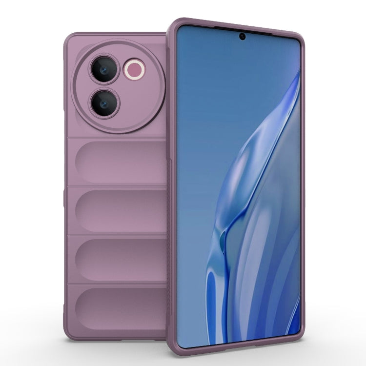 Magic Shield TPU + Flannel Phone Case, For vivo V30e 5G Global, For vivo iQOO Z9X 5G