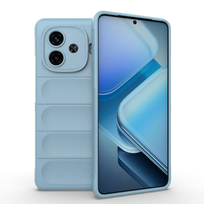 Magic Shield TPU + Flannel Phone Case, For vivo iQOO Z9 Turbo 5G, For vivo Y200E 5G Global / Y100 5G IDN