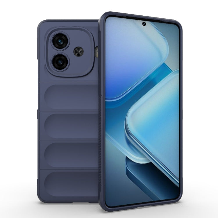 Magic Shield TPU + Flannel Phone Case, For vivo iQOO Z9 Turbo 5G, For vivo Y200E 5G Global / Y100 5G IDN
