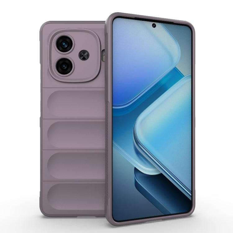 Magic Shield TPU + Flannel Phone Case, For vivo iQOO Z9 Turbo 5G, For vivo Y200E 5G Global / Y100 5G IDN