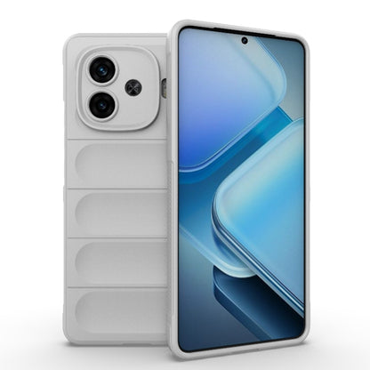 Magic Shield TPU + Flannel Phone Case, For vivo iQOO Z9 Turbo 5G, For vivo Y200E 5G Global / Y100 5G IDN