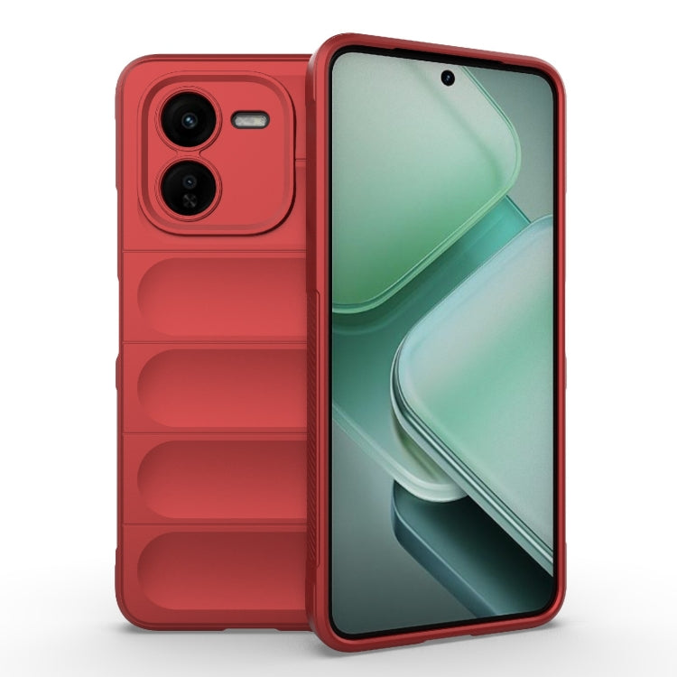 Magic Shield TPU + Flannel Phone Case, For vivo V30e 5G Global, For vivo iQOO Z9X 5G