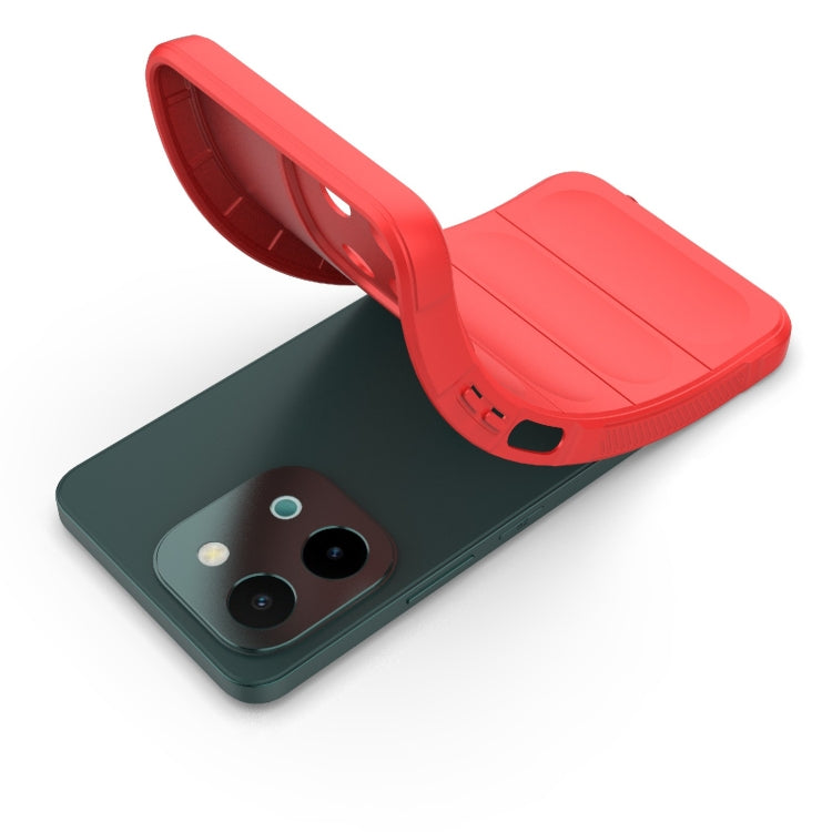 Magic Shield TPU + Flannel Phone Case, For vivo Y28 4G, For vivo Y200i / Y200T