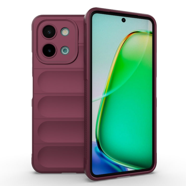 Magic Shield TPU + Flannel Phone Case, For vivo Y28 4G, For vivo Y200i / Y200T