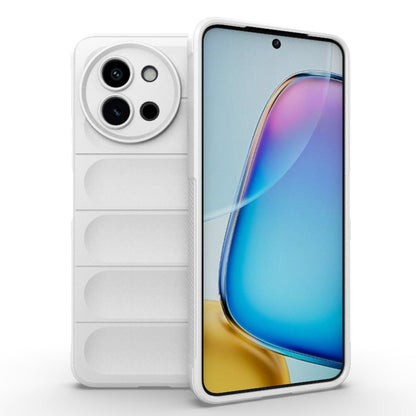 Magic Shield TPU + Flannel Phone Case, For vivo T3X 5G Global, For vivo iQOO Z9 5G