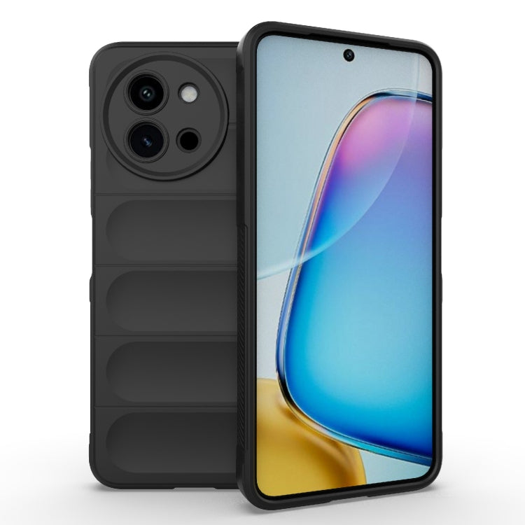 Magic Shield TPU + Flannel Phone Case, For vivo Y38 5G / Y58 5G Global, For vivo S19 Pro 5G