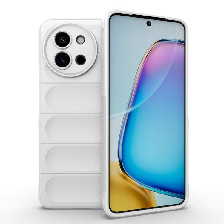 Magic Shield TPU + Flannel Phone Case, For vivo Y38 5G / Y58 5G Global, For vivo S19 Pro 5G