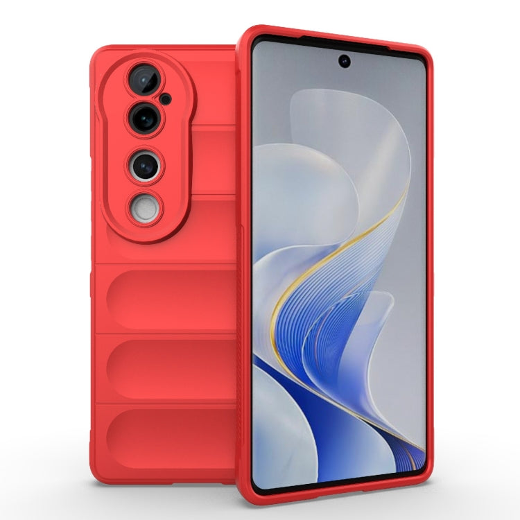 Magic Shield TPU + Flannel Phone Case, For vivo Y38 5G / Y58 5G Global, For vivo S19 Pro 5G