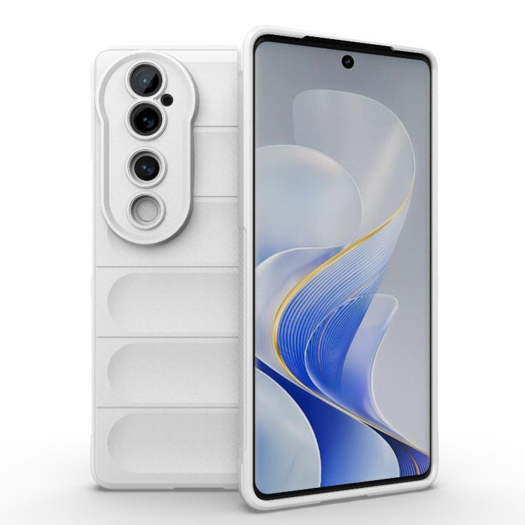 Magic Shield TPU + Flannel Phone Case, For vivo Y38 5G / Y58 5G Global, For vivo S19 Pro 5G