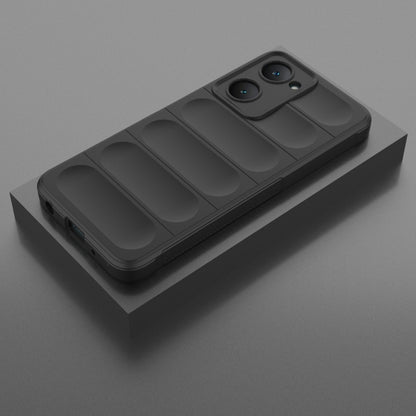 Magic Shield TPU + Flannel Phone Case, For vivo Y03 4G Global / Y18 4G Global, For vivo T3 Lite 5G India / Y28s Global