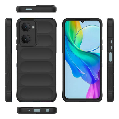 Magic Shield TPU + Flannel Phone Case, For vivo Y03 4G Global / Y18 4G Global, For vivo T3 Lite 5G India / Y28s Global