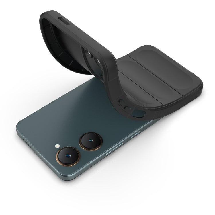 Magic Shield TPU + Flannel Phone Case, For vivo Y03 4G Global / Y18 4G Global, For vivo T3 Lite 5G India / Y28s Global
