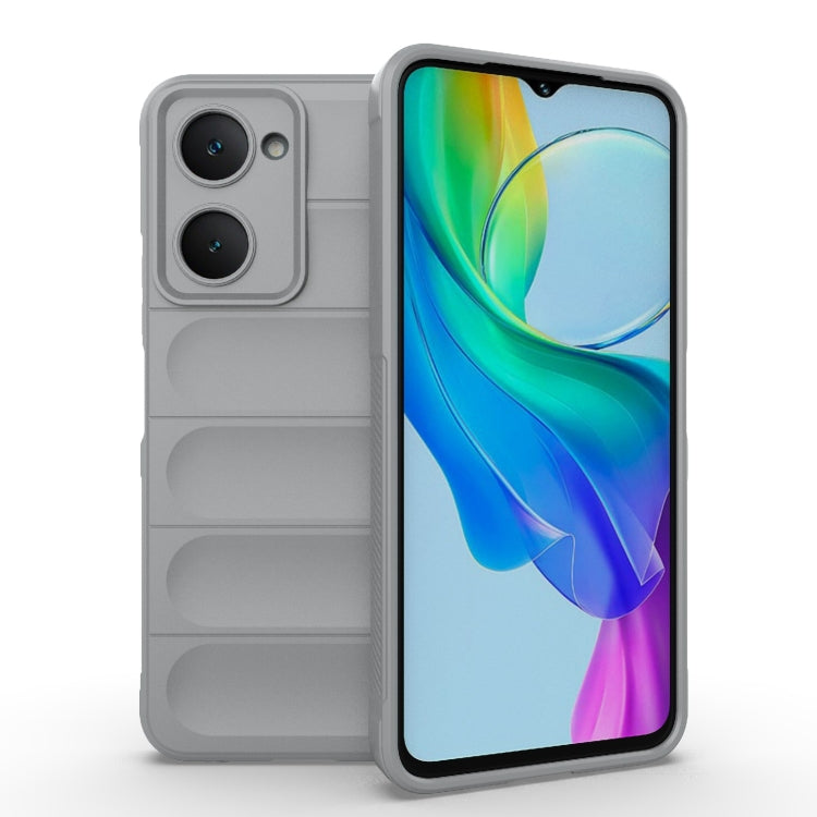 Magic Shield TPU + Flannel Phone Case, For vivo Y03 4G Global / Y18 4G Global, For vivo T3 Lite 5G India / Y28s Global