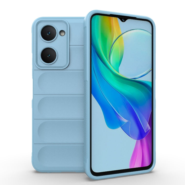 Magic Shield TPU + Flannel Phone Case, For vivo Y03 4G Global / Y18 4G Global, For vivo T3 Lite 5G India / Y28s Global