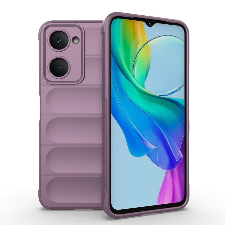 Magic Shield TPU + Flannel Phone Case, For vivo Y03 4G Global / Y18 4G Global, For vivo T3 Lite 5G India / Y28s Global