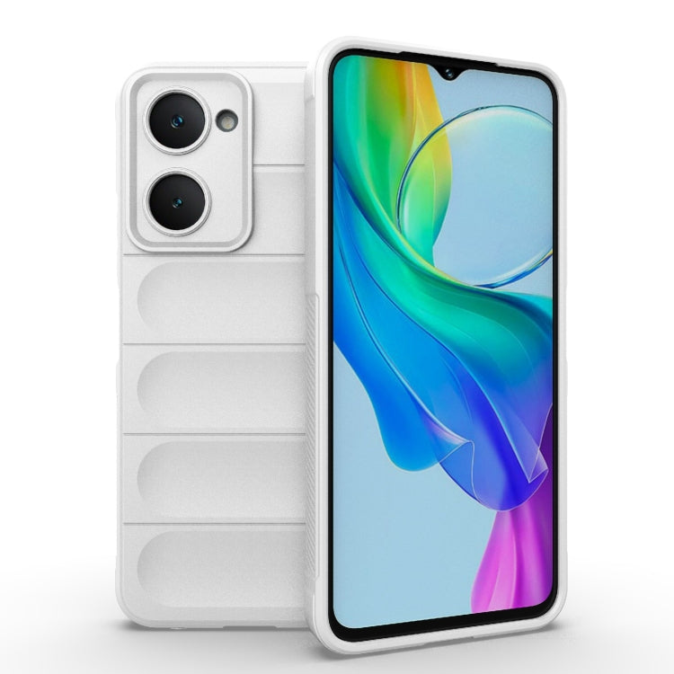 Magic Shield TPU + Flannel Phone Case, For vivo Y03 4G Global / Y18 4G Global, For vivo T3 Lite 5G India / Y28s Global