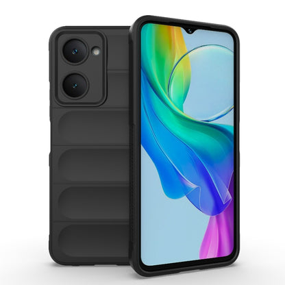 Magic Shield TPU + Flannel Phone Case, For vivo Y03 4G Global / Y18 4G Global, For vivo T3 Lite 5G India / Y28s Global
