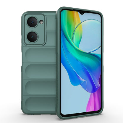 Magic Shield TPU + Flannel Phone Case, For vivo Y03 4G Global / Y18 4G Global, For vivo T3 Lite 5G India / Y28s Global