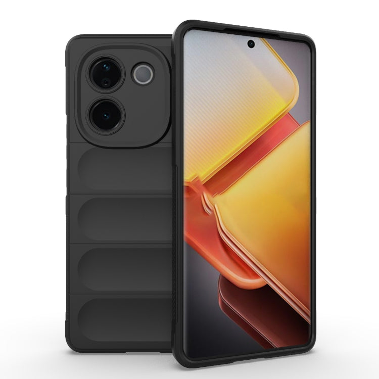 Magic Shield TPU + Flannel Phone Case, For vivo iQOO Z9s Pro India, For vivo iQOO Z9s 5G
