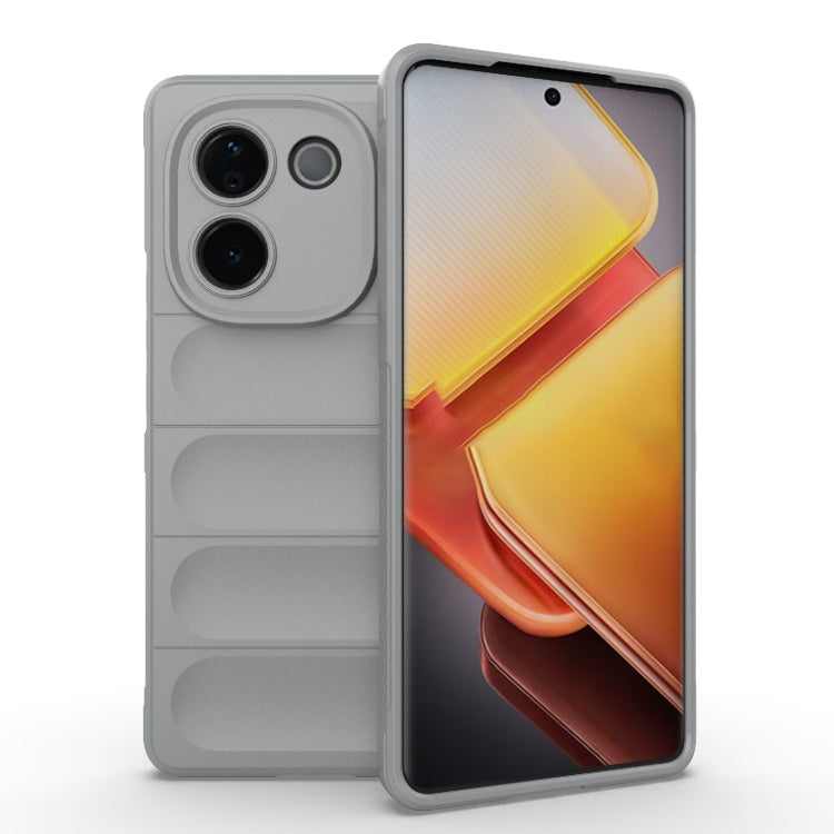 Magic Shield TPU + Flannel Phone Case, For vivo iQOO Z9s Pro India, For vivo iQOO Z9s 5G