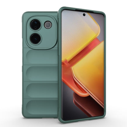 Magic Shield TPU + Flannel Phone Case, For vivo iQOO Z9s Pro India, For vivo iQOO Z9s 5G