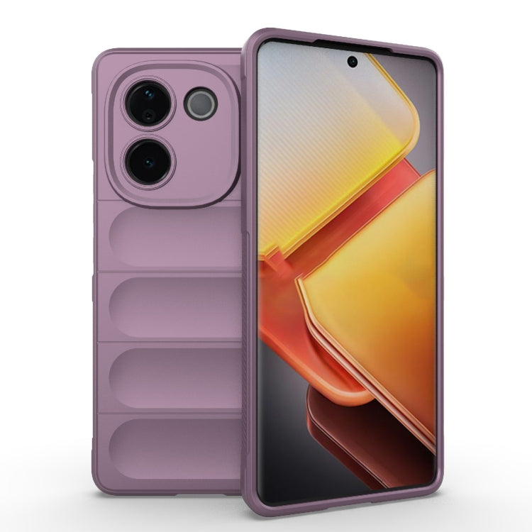Magic Shield TPU + Flannel Phone Case, For vivo iQOO Z9s Pro India, For vivo iQOO Z9s 5G