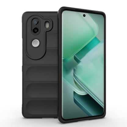 Magic Shield TPU + Flannel Phone Case, For vivo iQOO Z9s Pro India, For vivo iQOO Z9s 5G