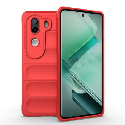 Magic Shield TPU + Flannel Phone Case, For vivo iQOO Z9s Pro India, For vivo iQOO Z9s 5G