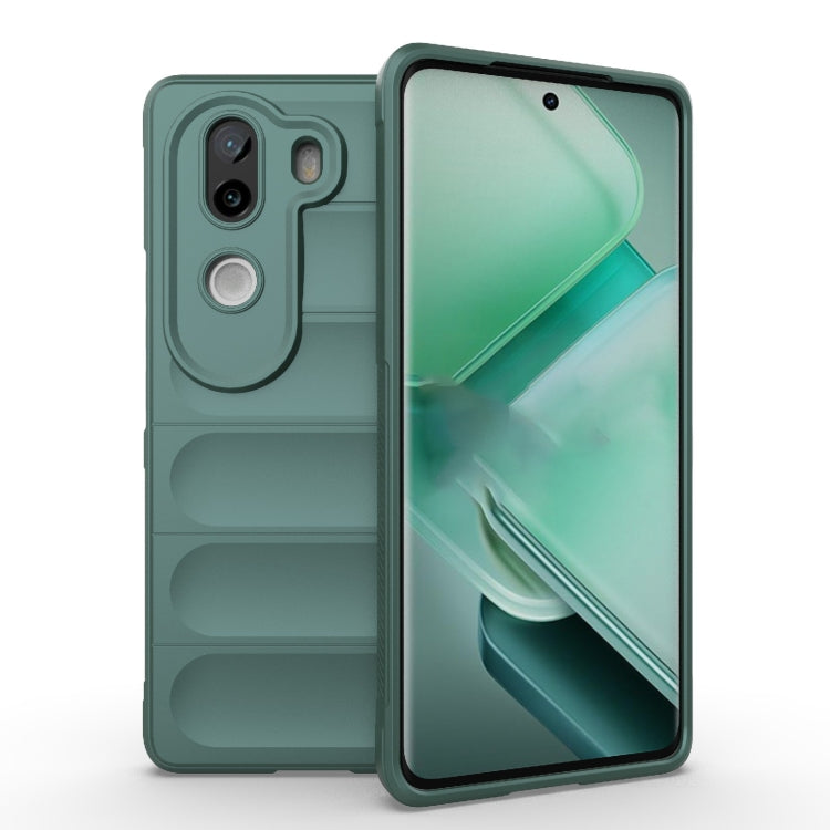 Magic Shield TPU + Flannel Phone Case, For vivo iQOO Z9s Pro India, For vivo iQOO Z9s 5G