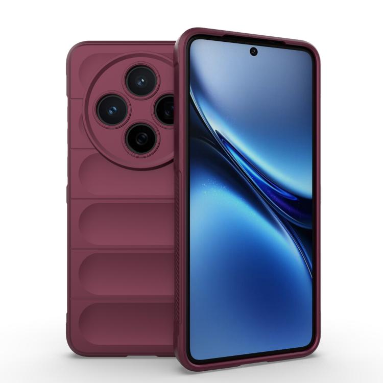 Magic Shield TPU + Flannel Phone Case, For vivo Y300 5G India / V40 Lite IDN, For vivo X200