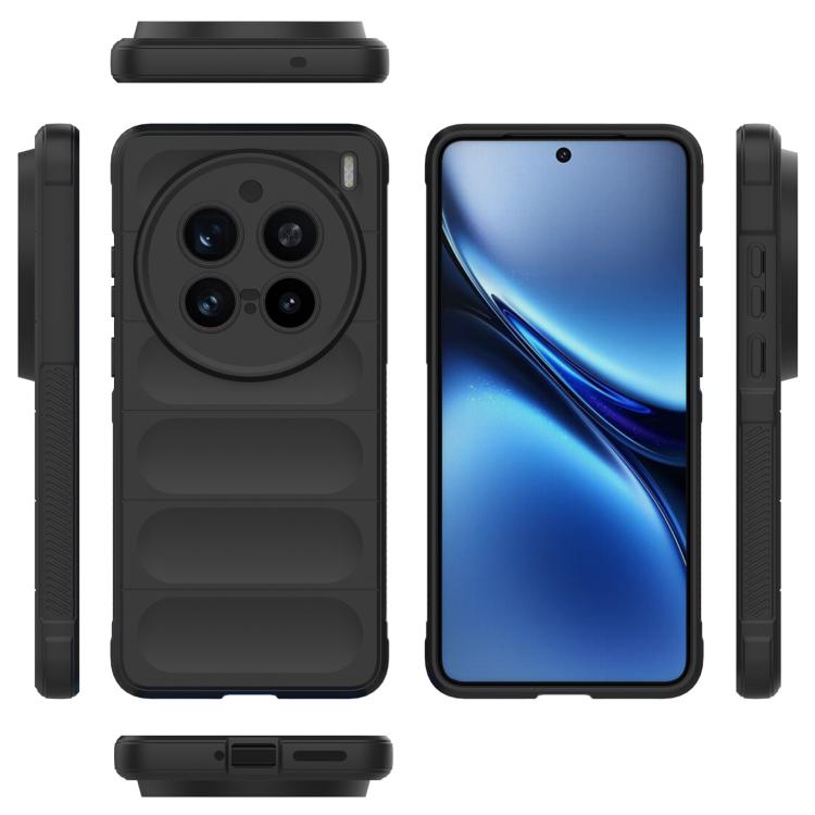 Magic Shield TPU + Flannel Phone Case, For vivo X200 Pro, For vivo Y300 Pro 5G