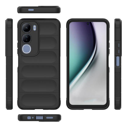 Magic Shield TPU + Flannel Phone Case, For vivo Y29 5G / Y19s 4G, For vivo S20 Pro