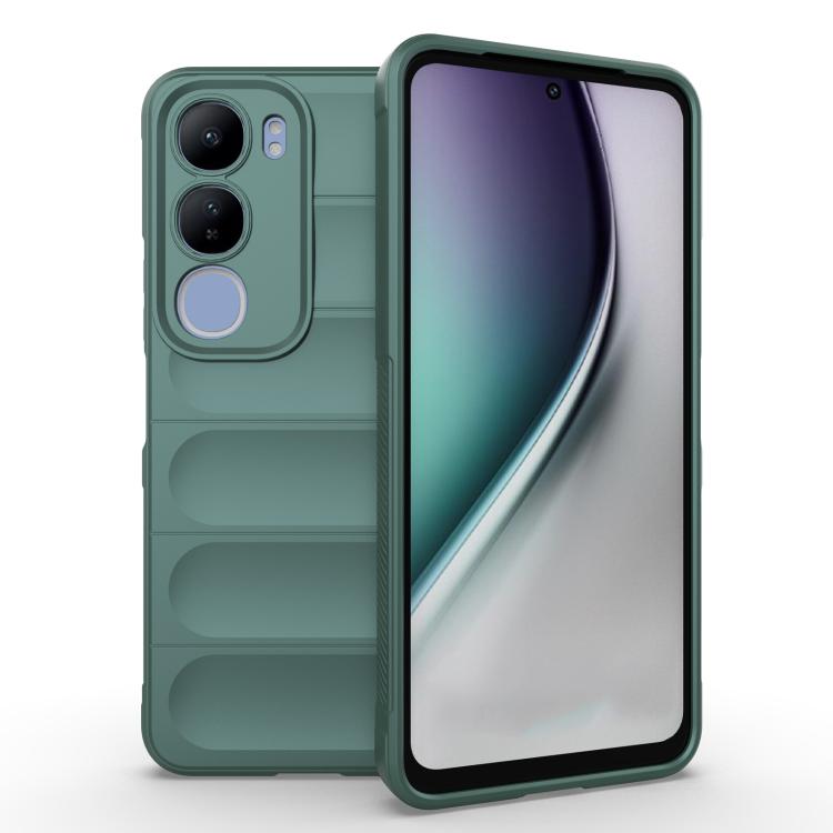 Magic Shield TPU + Flannel Phone Case, For vivo Y29 5G / Y19s 4G, For vivo S20 Pro