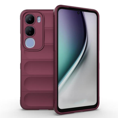 Magic Shield TPU + Flannel Phone Case, For vivo Y29 5G / Y19s 4G, For vivo S20 Pro