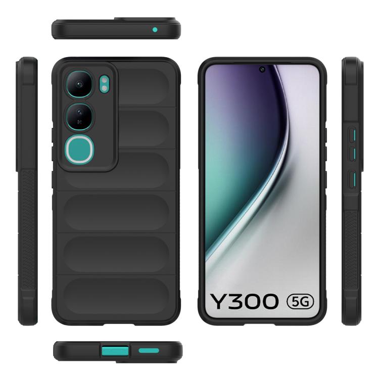Magic Shield TPU + Flannel Phone Case, For vivo Y300 5G India / V40 Lite IDN, For vivo X200
