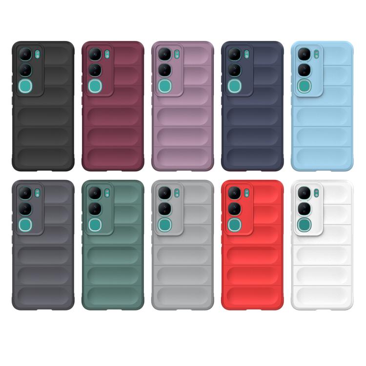 Magic Shield TPU + Flannel Phone Case, For vivo Y300 5G India / V40 Lite IDN, For vivo X200
