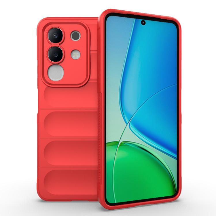 Magic Shield TPU + Flannel Phone Case, For vivo Y19 5G Global / Y29s 5G Global, For vivo Y29 4G Global / T4x 5G