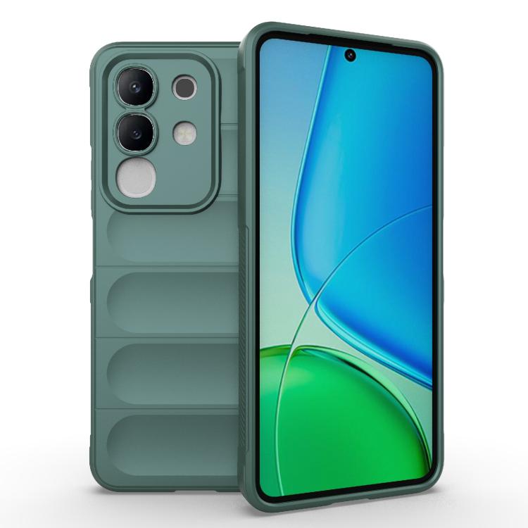 Magic Shield TPU + Flannel Phone Case, For vivo Y19 5G Global / Y29s 5G Global, For vivo Y29 4G Global / T4x 5G