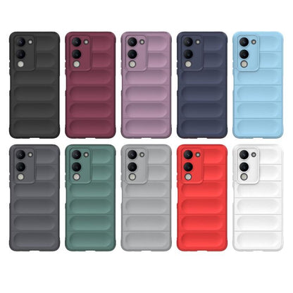 Magic Shield TPU + Flannel Phone Case, For vivo Y19 5G Global / Y29s 5G Global, For vivo Y29 4G Global / T4x 5G