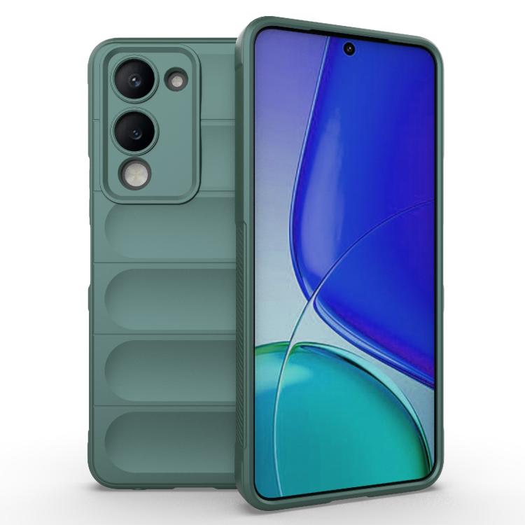 Magic Shield TPU + Flannel Phone Case, For vivo Y19 5G Global / Y29s 5G Global, For vivo Y29 4G Global / T4x 5G