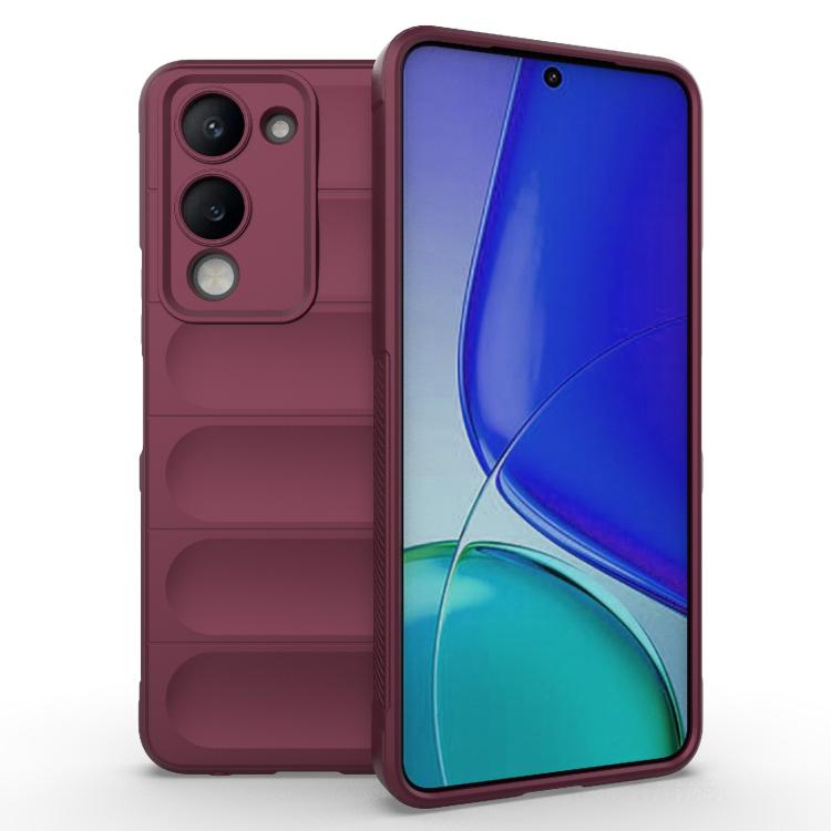 Magic Shield TPU + Flannel Phone Case, For vivo Y19 5G Global / Y29s 5G Global, For vivo Y29 4G Global / T4x 5G