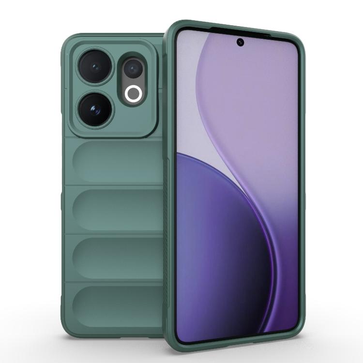 Magic Shield TPU + Flannel Phone Case, For vivo V60 5G Global, For vivo Y400 Pro 5G India