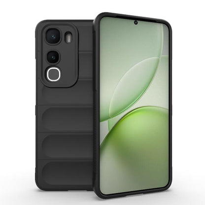 Magic Shield TPU + Flannel Phone Case, For vivo Y31 5G Global / Y21d 4G Global, For vivo Y400 5G Global