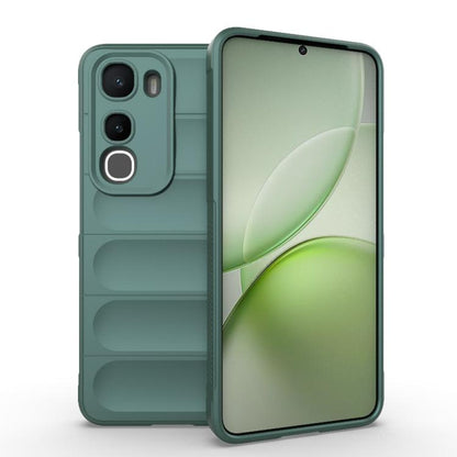 Magic Shield TPU + Flannel Phone Case, For vivo Y31 5G Global / Y21d 4G Global, For vivo Y400 5G Global