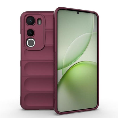 Magic Shield TPU + Flannel Phone Case, For vivo Y31 5G Global / Y21d 4G Global, For vivo Y400 5G Global