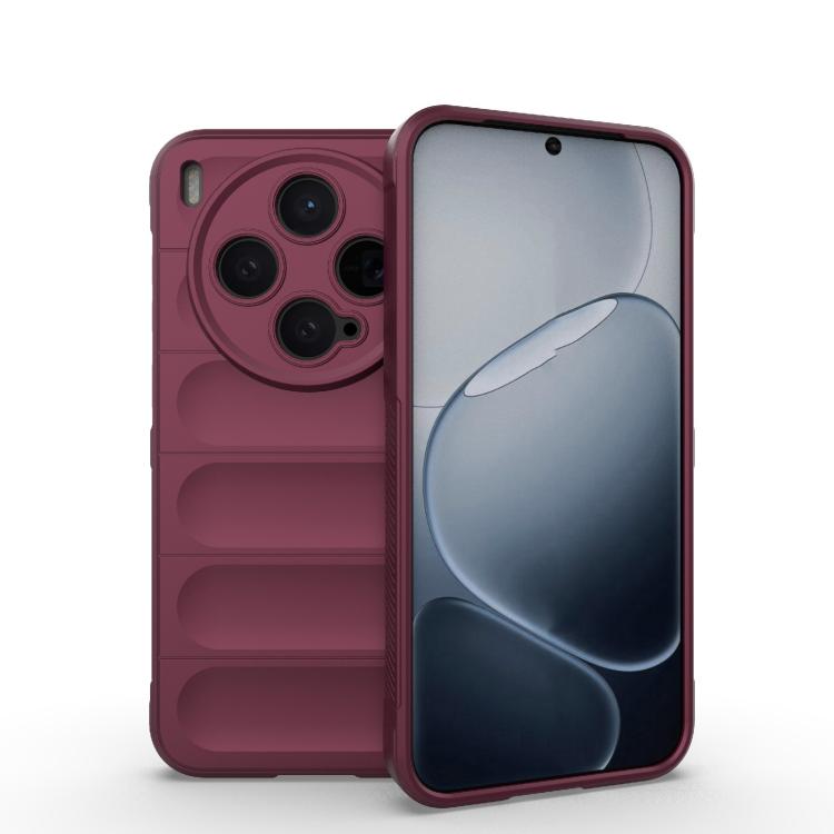 Magic Shield TPU + Flannel Phone Case, For vivo X300 Pro 5G, For vivo X300 5G