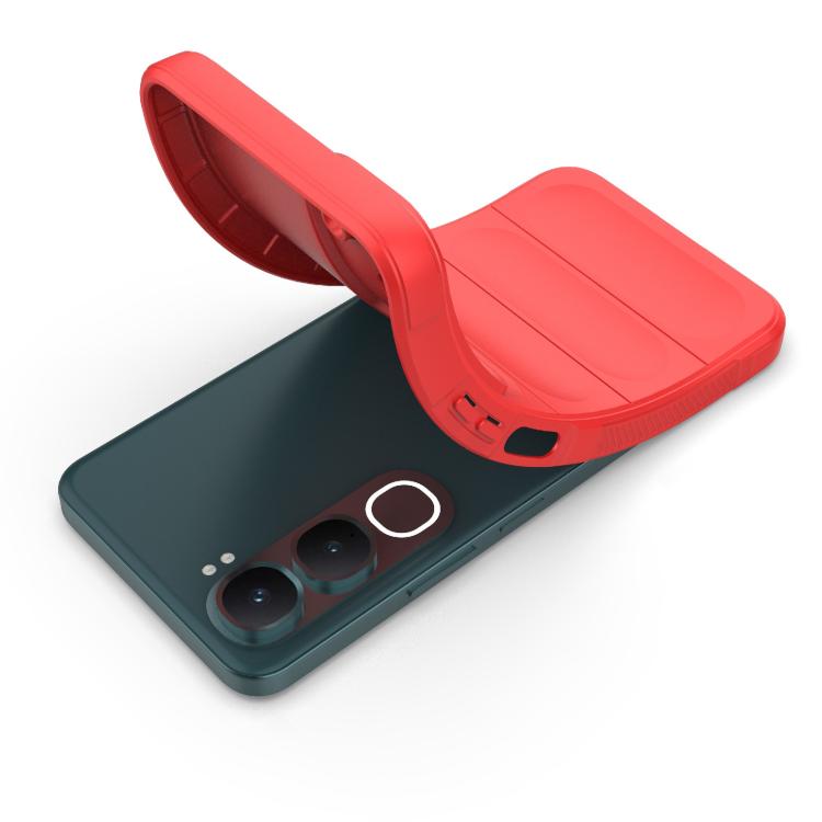 Magic Shield TPU + Flannel Phone Case, For vivo Y31 5G Global / Y21d 4G Global, For vivo Y400 5G Global